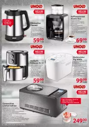 Gazetka promocyjna Selgros - Nonfood - Gazetka - ważna od 08.06 do 08.06.2022 - strona 12 - produkty: auer, auto, Backform, Behälter, brot, creme, decke, Deckel, edelstahl, eis, eiscreme, eismaschine, elle, fritteuse, kaffee, kaffeeautomat, Kocher, kompressor, latte, LG, Meister, pommes, Reinigung, riegel, sahne, tasse, tee, Ti, timer, tisch, wasser