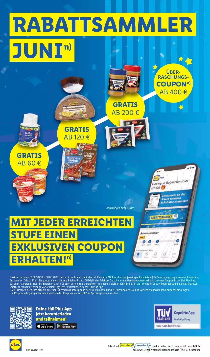 Aktueller Prospekt Lidl - Aktionsprospekt - von 30.05 bis 03.06.2023 - strona 12 - produkty: coupon, eis, ndk, Schal, Schale, Ti