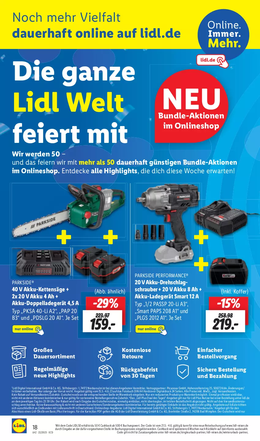 Aktueller Prospekt Lidl - Aktionsprospekt - von 30.05 bis 03.06.2023 - strona 20 - produkty: angebot, angebote, buch, decke, eier, eis, elle, erde, Fotobuch, gsw, korb, ndk, reis, ring, Ti, usb, ZTE