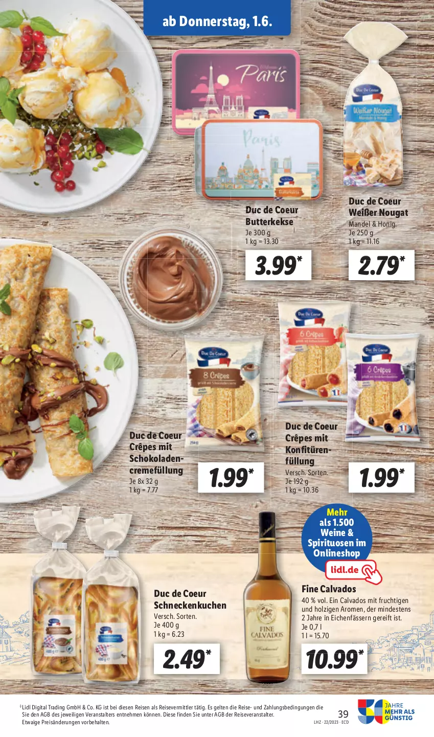 Aktueller Prospekt Lidl - Aktionsprospekt - von 30.05 bis 03.06.2023 - strona 45 - produkty: creme, eis, frucht, Holz, honig, mandel, mit frucht, reis, Ti