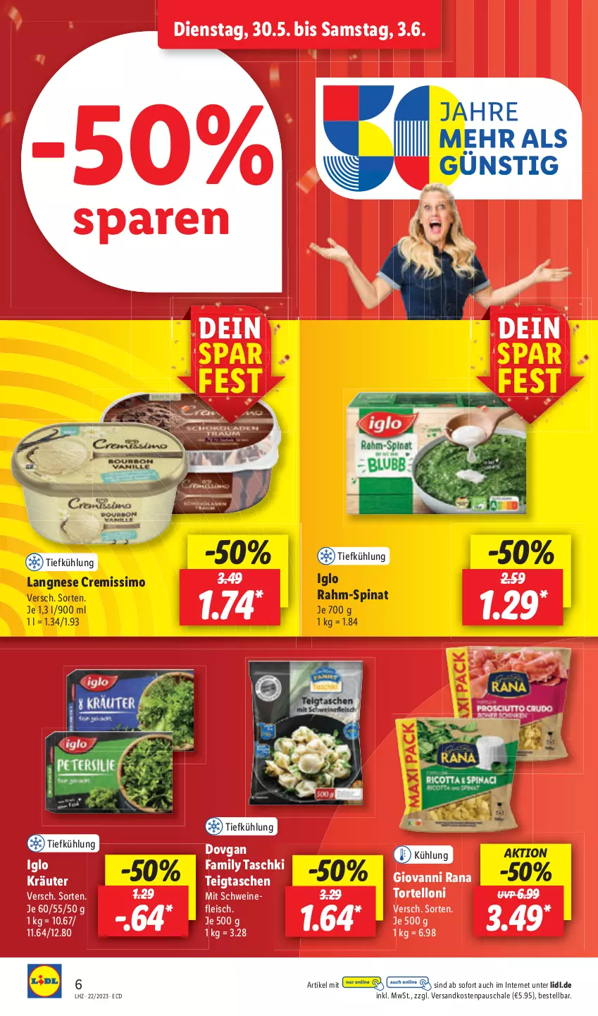 Aktueller Prospekt Lidl - Aktionsprospekt - von 30.05 bis 03.06.2023 - strona 6 - produkty: eis, ndk, Schal, Schale, sim, Tasche, taschen, Ti, wein, weine