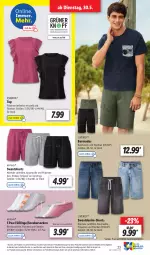 Gazetka promocyjna Lidl - Aktionsprospekt - Gazetka - ważna od 03.06 do 03.06.2023 - strona 25 - produkty: eis, esmara, reis, shorts, Ti, weck, wolle, ZTE