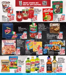 Gazetka promocyjna Hit - Wochenprospekt - Gazetka - ważna od 29.03 do 29.03.2025 - strona 18 - produkty: barilla, Becher, bertolli, beutel, cerealien, cola, corny, coupon, coupons, Dr. Oetker, eis, fisch, fischstäbchen, flammkuchen, flasche, frucht, fruchtgummi, hafer, haribo, iglo, italienische pasta, jack daniel, kraft, kuchen, Lakritz, lamm, langnese, milch, Müller, müllermilch, oder lakritz, olive, oliven, olivenöl, oro di parma, pasta, pizza, reis, riegel, ristorante, ristorante pizza, sandwich, Schwartau, Ti, tomate, tomaten, whiskey, whisky, ZTE, zucker