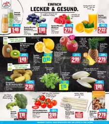 Gazetka promocyjna Hit - Wochenprospekt - Gazetka - ważna od 29.03 do 29.03.2025 - strona 2 - produkty: ananas, auer, beere, beeren, Berger, berliner, beutel, bio, bio hit, broccoli, deutscher spargel, discount, eis, elle, ente, feldsalat, flasche, fleisch, frucht, fruchtfleisch, heidelbeere, heidelbeeren, himbeer, himbeere, himbeeren, Innocent, joghur, joghurt, kartoffel, kartoffeln, kiwi, kuchen, LG, Lusti, mac, nuss, obst, orange, orangen, Pfannkuchen, Pink Lady, Rauch, reis, saft, Saftorangen, salat, salate, Salus, Schal, Schale, seeberger, smoothie, spargel, speisekartoffeln, strauchtomaten, studentenfutter, Ti, tisch, tomate, tomaten, vita, Vitamin C, zitrone, zitronen, ZTE