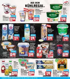 Gazetka promocyjna Hit - Wochenprospekt - Gazetka - ważna od 29.03 do 29.03.2025 - strona 9 - produkty: activia, auer, aufstrich, aus dem kühlregal, baguette, bärenmarke, Bau, Bauer, Becher, bratwurst, brot, brotaufstrich, creme, danone, danone activia, drink, eis, flasche, frische milch, frucht, fruchtjoghurt, gewürz, gewürzquark, gyros, Heu, heumilch, joghur, joghurt, kühlregal, landliebe, Like Meat, meggle, milch, milram, mövenpick, Müller, müllermilch, natur, pudding, quark, rama, rama cremefine, regal, reis, schnitzel, schoko, Ti, vanille, wurst, ZTE