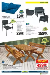 Gazetka promocyjna Metro - NonFood - Gazetka - ważna od 01.06 do 01.06.2022 - strona 16 - produkty: Bank, eis, garnitur, Garten, Gewebeplane, glasplatte, Holz, latte, LG, reis, rückenlehne, sessel, Sofa, stapelstuhl, stuhl, Ti, tisch, top-hit
