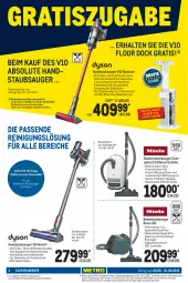Gazetka promocyjna Metro - NonFood - Gazetka - ważna od 01.06 do 01.06.2022 - strona 4 - produkty: akku, auto, beutel, bodenstaubsauger, bürste, Cien, Dyson, eis, Elektro, elektrogeräte, elle, erde, handstaubsauger, kraft, LG, menalux, Metro, natur, natura, Reinigung, reis, sonderposten, staubbeutel, staubsauger, teller, Ti, tisch