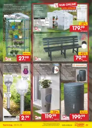 Gazetka promocyjna Netto Marken-Discount - Filial-Angebote - Gazetka - ważna od 18.03 do 18.03.2023 - strona 23 - produkty: Abba, angebot, auer, auto, Bank, Bau, blume, blumen, decke, Deckel, edelstahl, eis, elle, fenster, Garten, gartenbank, Gewächshaus, Hängeleuchte, Kinder, Kugel, Leuchte, natur, obst, reis, Ria, Schal, Schale, solarleuchte, Ti, wasser, ZTE
