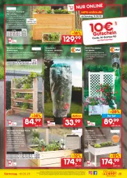 Gazetka promocyjna Netto Marken-Discount - Filial-Angebote - Gazetka - ważna od 18.03 do 18.03.2023 - strona 25 - produkty: angebot, eis, elle, Garten, Holz, Kraut, kräuter, ndk, paprika, pflanze, pflanzen, Pflanzkasten, regal, reis, Ria, tee, Ti, tisch, tomate, tomaten, ZTE