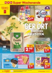 Gazetka promocyjna Netto Marken-Discount - Filial-Angebote - Gazetka - ważna od 18.03 do 18.03.2023 - strona 36 - produkty: angebot, angebote, auer, Bau, Bauer, bestpreis, bio, chicken nuggets, eis, gouda, kühlregal, leine, milch, Müller, müllermilch, ndk, nuggets, pizza, Pizzateig, regal, reis, sandwich, sauce, Ti, tomate, tomaten, tomatensauce