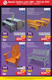 Gazetka promocyjna Netto Marken-Discount - Filial-Angebote - Gazetka - ważna od 18.03 do 18.03.2023 - strona 47 - produkty: angebot, Bank, eis, ente, garnitur, Garten, gartenbank, Holz, massivholz, ndk, reis, Ria, telefon, Ti, tisch, uhr, ZTE