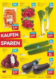 Gazetka promocyjna Netto Marken-Discount - Filial-Angebote - Gazetka - ważna od 18.03 do 18.03.2023 - strona 5 - produkty: angebot, asti, aubergine, auberginen, bestpreis, beutel, eis, gin, gurke, gurken, LG, möhren, radieschen, reis, speisemöhren, Ti, ZTE, zwiebel, zwiebeln