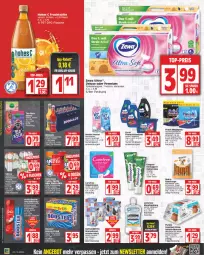 Gazetka promocyjna Edeka - Angebote der Woche - Gazetka - ważna od 14.10 do 14.10.2023 - strona 14 - produkty: Alwa, arla, aust, carefree, colgate, creme, deka, eis, eistee, ente, Entenbrust, erfrischungsgetränk, feinwaschmittel, Finish, flasche, geschirr, getränk, getränke, getränkesirup, gin, henkel, hühner, LG, listerine, mineralwasser, mousse, mundspülung, nassfutter, pet-flasche, purina, reiniger, reis, schuhe, sirup, slip, slipeinlagen, spülung, tee, Ti, vernel, waschmittel, wasser, zahncreme, zewa, ZTE