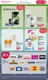 Gazetka promocyjna Rossmann - Prospekte - Gazetka - ważna od 18.10 do 18.10.2024 - strona 4 - produkty: angebot, angebote, colorwaschmittel, creme, Duftkerze, eis, elle, gin, kerze, Kuschelweich, LG, ndk, nivea, reis, Soda, sodastream, teller, Ti, tiernahrung, versandkostenfrei, vollwaschmittel, waschmittel, wasser, wassersprudler, wedel, ZTE