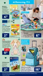 Gazetka promocyjna AldiSud - ALDI Aktuell - Gazetka - ważna od 19.02 do 19.02.2022 - strona 23 - produkty: alle artikel ohne dekoration, angebot, aufbewahrungstasche, batterie, batterien, buch, dekoration, eis, elle, erde, gin, Kinder, LG, Maus, Plüsch, regal, resa, Schrank, spielzeug, Tasche, Teleskop, Ti, Tiere, tisch, tragegriff, trolley, ZTE
