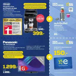 Gazetka promocyjna Euronics - Prospekte - Gazetka - ważna od 23.03 do 23.03.2024 - strona 13 - produkty: auto, delonghi, gin, HDMI, kaffee, kaffeevollautomat, Mode, panasonic, rezept, rezepte, Ti, tomate, tomaten, usb