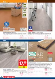 Gazetka promocyjna Bauhaus - Prospekte - Gazetka - ważna od 28.10 do 28.10.2023 - strona 28 - produkty: aqua, Bad, Bau, Coral, eis, elle, gin, Holz, küche, lack, laminat, landhausdiele, Palette, ring, Schal, Sockelleiste, Ti, vinylboden, wasser, ZTE