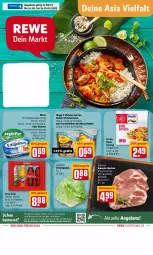 Gazetka promocyjna Rewe - Diese Woche im Angebot! - Gazetka - ważna od 19.02 do 19.02.2022 - strona 1 - produkty: aktionspreis, angebot, angebote, Brei, coca-cola, cola, eis, eisbergsalat, elle, exquisa, exquisa frischkäse, frischkäse, frischkäsezubereitung, frosta, Heu, kartoffel, kartoffelbrei, Käse, kasseler, maggi, miree, mit röstzwiebeln, nudel, nudeln, reis, röstzwiebeln, rum, salat, sauce, terrine, Ti, zwiebel, zwiebeln