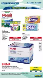 Gazetka promocyjna Metro - Wochen-Angebote Gastro - Gazetka - ważna od 26.04 do 26.04.2025 - strona 15 - produkty: angebot, aperitif, Apple, asbach uralt, drucker, ecco, eis, elle, ente, flasche, frizzante, frucht, getränk, getränke, jack daniel, Metro, Palette, papier, perla, persil, prosecco, reis, steiner, Ti, tiefpreis, toilettenpapier, vollwaschmittel, warsteiner, waschmittel, wein, weinbrand