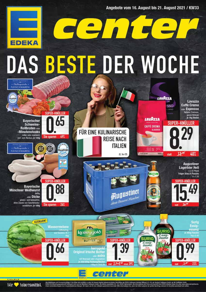 Aktueller Prospekt E Center - Angebote der Woche - von 16.08 bis 21.08.2021 - strona 1