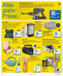 Gazetka promocyjna Diska - Prospekte - Gazetka - ważna od 05.02 do 05.02.2022 - strona 15 - produkty: adapter, akku, alle artikel ohne dekoration, bambus, Bandmaß, batterie, batterien, beleuchtung, besteck, beutel, buch, decke, Deckel, dekoration, easymaxx, eimer, eis, erde, gabel, Gießkanne, Holz, HP, kissen, koffer, kraft, küche, Küchen, Küchenhelfer, kuscheldecke, led-beleuchtung, leine, Leuchte, leuchten, Löffel, Mantel, müllbeutel, pfanne, pfannen, Pfannenwender, Puzzle, Radio, reis, rwe, schrauben, Schraubendreher, Seitenschneide, Spezi, staubsauger, telefon, Telefonzange, Ti, Tiere, tisch, tragegriff, treteimer, vita, vitalmaxx, wandhalterung, weck, werkzeug