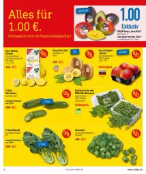 Gazetka promocyjna Diska - Prospekte - Gazetka - ważna od 05.02 do 05.02.2022 - strona 3 - produkty: bio, blattspinat, cola, deka, edeka bio, eis, gurke, gurken, kiwi, Kiwi Gold, kohlrabi, mini-gurken, reis, rosen, Rosenkohl, rucola, salat, spinat, tafeläpfel, tee, Ti