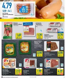 Gazetka promocyjna Diska - Prospekte - Gazetka - ważna od 05.02 do 05.02.2022 - strona 6 - produkty: auer, Bau, Bauer, eis, ente, hähnchenflügel, joghur, joghurt, Kamin, Kaminwurz, leberwurst, pute, putensteaks, reis, schinken, schinkenspeck, Speck, steak, steaks, Ti, tiefpreis, wiesbauer, wurst, würstchen