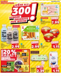 Gazetka promocyjna Kaufland - Extra-Angebote - Gazetka - ważna od 13.09 do 13.09.2023 - strona 2 - produkty: angebot, aufstrich, ball, Becher, bockwurst, braten, brot, brotaufstrich, brustfilet, eier, eis, filet, Geflügel, hähnchenbrust, hähnchenbrustfilet, ideal zum braten, natur, Ofen, Popp, purland, rezept, rezepte, Ti, veggie, vita, Vitamine, wurst, ZTE, zucker