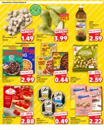 Gazetka promocyjna Kaufland - Extra-Angebote - Gazetka - ważna od 13.09 do 13.09.2023 - strona 3 - produkty: angebot, angebote, beutel, Birnen, blume, blumen, blumenöl, brownie, cerealien, champignon, champignons, cheesecake, cola, coppenrath, creme, eis, Frosties, katzennahrung, kellogg's, kuchen, LG, Lust auf Kuchen, maggi, maggi fix, Manner, pistazien, salz, Schal, Schale, schnitten, sheba, snack, sonnenblume, sonnenblumen, sonnenblumenöl, tafelbirnen, thomy, Ti, vita, waffeln