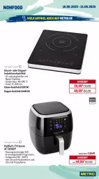 Gazetka promocyjna Metro - Wochen-Angebote - Gazetka - ważna od 21.06 do 21.06.2025 - strona 17 - produkty: angebot, auer, backofen, beutel, Dyson, edelstahl, eis, elle, fernbedienung, fritteuse, geschirr, herdarten, induktionskochfeld, kochfeld, kuchen, lieferservice, Metro, mikrowelle, Ofen, pfanne, pizza, reis, Schal, schlauch, sonderposten, spülmaschinen, staubsauger, teller, Ti, timer, turmventilator, ventilator