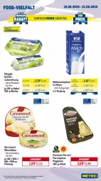 Gazetka promocyjna Metro - Wochen-Angebote - Gazetka - ważna od 21.06 do 21.06.2025 - strona 9 - produkty: angebot, Becher, beutel, broccoli, butter, cocktail, eis, Frühkartoffeln, géramont, gurke, gurken, kartoffel, kartoffeln, Käse, mac, meggle, mehl, milch, obst, parmigiano, parmigiano reggiano, reggiano, reis, rispentomaten, speisefrühkartoffeln, Ti, tomate, tomaten, weichkäse, weihenstephan