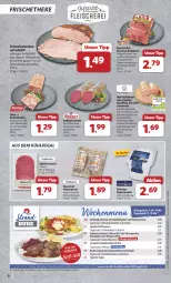 Gazetka promocyjna Combi - Prospekte - Gazetka - ważna od 31.08 do 31.08.2024 - strona 6 - produkty: angebot, angebote, aufschnitt, aus dem kühlregal, axe, Becher, bolognese, braten, brot, brötchen, butter, cevapcici, eis, elle, fleisch, fleischkäse, fleischsalat, Geflügel, gewürz, gin, grill, grillhaxe, Hähnchenschnitzel, Haxe, hollandaise, Kaiser, Kaisergemüse, kartoffel, kartoffeln, Kartoffelpüree, Käse, kühlregal, lachs, leberwurst, Meister, paprika, püree, pute, Putenfleisch, regal, reis, rezept, rind, rinder, Rinderroulade, rotkohl, saft, salami, salat, salz, schinken, schnitzel, schwein, schweine, schweinebraten, Schweinelachs, schweineschnitzel, serrano, snack, Soße, spaghetti, spaghetti bolognese, Spezi, steak, Ti, tisch, uhr, wein, weine, wiener, wurst