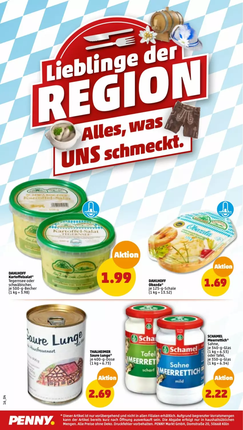 Aktueller Prospekt Penny - Prospekte - von 29.08 bis 03.09.2022 - strona 16 - produkty: Becher, eis, LG, meerrettich, obazda, reis, Rettich, sahne, Schal, Schale, schamel, Ti, ZTE