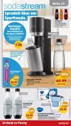 Gazetka promocyjna Penny - Prospekte - Gazetka - ważna od 03.09 do 03.09.2022 - strona 23 - produkty: filterkartuschen, flasche, getränk, getränke, getränkesirup, mac, Maxtra, pet-flasche, pet-flaschen, sirup, Ti, wasser, wasserfilter, wassersprudler