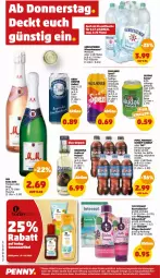 Gazetka promocyjna Penny - Prospekte - Gazetka - ważna od 03.09 do 03.09.2022 - strona 42 - produkty: 7UP, Alwa, Bad, cola, dusche, elle, flasche, gerolsteine, gerolsteiner, getränk, mineralwasser, Mirinda, mm extra, Paula, paulaner, pepsi, pet-flasche, rind, salz, schaumbad, Schwip Schwap, sekt, Spezi, steiner, Ti, vodka, wasser, zucker