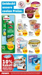 Gazetka promocyjna Penny - Prospekte - Gazetka - ważna od 03.09 do 03.09.2022 - strona 6 - produkty: auer, aufstrich, Bau, Bauer, Becher, brot, brotaufstrich, butter, buttermilch, dessert, ehrmann, Ehrmann Grand Dessert, flasche, froop, frucht, fruchtjoghurt, joghur, joghurt, mac, milch, Müller, müller froop, rama, sahne, Sahnejoghurt
