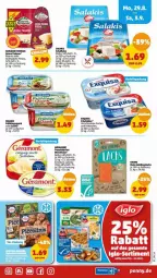 Gazetka promocyjna Penny - Prospekte - Gazetka - ważna od 03.09 do 03.09.2022 - strona 7 - produkty: Becher, exquisa, frischkäse, grana, grana padano, Käse, krone, lachs, mars, milram, natur, padano, quark, Rana, riserva, salakis, schafkäse, Ti, weichkäse