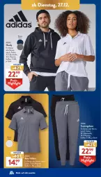 Gazetka promocyjna AldiSud - NÄCHSTE WOCHE - Gazetka - ważna od 31.12 do 31.12.2022 - strona 32 - produkty: Adidas, aldi, Bau, baumwolle, eis, hose, reis, shirt, T-Shirt, Trainingshose, wolle