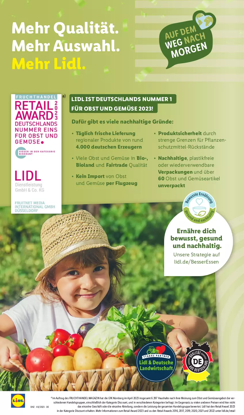 Aktueller Prospekt Lidl - Aktionsprospekt - von 02.10 bis 07.10.2023 - strona 58 - produkty: Abtei, angebot, asti, bio, bioland, discount, eis, frucht, magazin, obst, Obst und Gemüse, pflanze, pflanzen, pril, reis, rwe, Ti, und gemüse