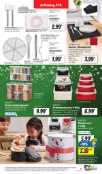 Gazetka promocyjna Lidl - Aktionsprospekt - Gazetka - ważna od 07.10 do 07.10.2023 - strona 17 - produkty: angebot, Backmatte, coupon, decke, Deckel, edelstahl, eis, ernesto, frischhaltedosen, geschirr, gewürz, Gewürzdose, HP, keks, Keksdose, küche, kuchen, Küchen, Küchenhelfer, Palette, reis, Ria, Schneebesen, spülmaschinen, Teigschaber, Ti, torte, weck