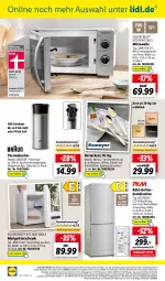 Gazetka promocyjna Lidl - Aktionsprospekt - Gazetka - ważna od 07.10 do 07.10.2023 - strona 52 - produkty: angebot, angebote, Becher, beleuchtung, besteck, besteckset, champagne, champagner, dell, edelstahl, eis, elle, gabel, gefrierkombination, gefrierschrank, getränk, getränke, kaffee, kühl-gefrierkombination, led-beleuchtung, LG, Löffel, messer, mikrowelle, Mode, ndk, reis, rel, Schal, Schale, Schrank, silvercrest, spülmaschinen, telefon, Ti, timer, türanschlag wechselbar, uhr, weck