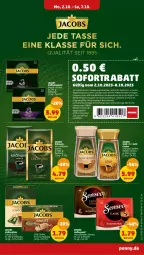 Gazetka promocyjna Penny - Prospekte - Gazetka - ważna od 07.10 do 07.10.2023 - strona 11 - produkty: Brei, coupon, coupons, gin, jacobs, jacobs krönung, kaffee, kaffeekapseln, kaffeepads, nuss, senseo, sofortrabatt, tasse, Ti