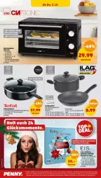 Gazetka promocyjna Penny - Prospekte - Gazetka - ważna od 07.10 do 07.10.2023 - strona 18 - produkty: backofen, eis, geschirr, Ofen, pfanne, schmorpfanne, Signal, Ti, tisch, topf