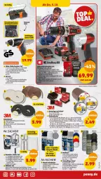 Gazetka promocyjna Penny - Prospekte - Gazetka - ważna od 07.10 do 07.10.2023 - strona 23 - produkty: adapter, akku, Akku-Stabschrauber, Arbeitsleuchte, Beba, decke, eis, lack, Leuchte, li-ion-akku, möbel, Packband, Pinsel, Sprühlack, Ti