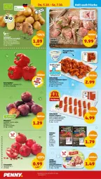Gazetka promocyjna Penny - Prospekte - Gazetka - ważna od 07.10 do 07.10.2023 - strona 26 - produkty: apfel, cevapcici, eis, fleisch, grana, granatapfel, mit zwiebeln, paprika, pflaume, pflaumen, Rana, regal, reis, rind, ring, Schal, Schale, schinken, schwein, schwein und rind, Ti, vom schwein und rind, wein, zaziki, zimbo, ZTE, zwiebel, zwiebeln