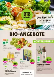 Gazetka promocyjna Denns Biomarkt - Prospekte - Gazetka - ważna od 29.03 do 29.03.2022 - strona 1 - produkty: angebot, angebote, bio, brot, eis, flasche, frucht, glasflasche, ingwer, kräuter, kräutern, kühlregal, mandel, mandeln, olive, oliven, olivenöl, regal, reis, saft, salat, salate, suppe, suppen, Ti, vorteilspreis