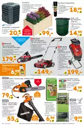 Gazetka promocyjna  - Gazetka - ważna od 17.10 do 17.10.2026 - strona 10 - produkty: Abba, akku, Bau, beutel, bio, Brei, bürste, bürsten, edelstahl, edelstahlmesser, eis, Elektro, erde, Garten, Holz, Kette, Komposter, Kugel, ladegerät, Laubsauger, LG, Liege, messer, natur, ohne akku und ladegerät, rapsöl, rasen, Rasenerde, rasensamen, Ria, sac, säge, schultergurt, Spezi, Tasche, Ti, Tiere, topf, tragegriff, vita, vitalis, werkzeug