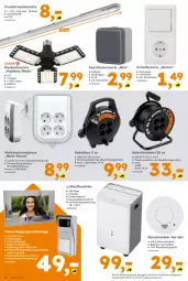 Gazetka promocyjna  - Gazetka - ważna od 17.10 do 17.10.2026 - strona 4 - produkty: batterie, decke, deckenleuchte, deo, Draht, eis, erde, Kabeltrommel, Leuchte, LG, Luftentfeuchter, monitor, Rauch, rwe, Schal, steckdose, Ti, timer, touchscreen, trommel, überhitzungsschutz