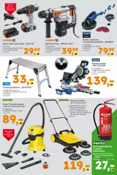 Gazetka promocyjna  - Gazetka - ważna od 17.10 do 17.10.2026 - strona 9 - produkty: akku, akku-bohrschrauber, Arbeitsleuchte, auto, Bau, Behälter, Bohrhammer, Bohrschrauber, Brei, decke, elle, kraft, ladegerät, led-licht, Leuchte, Reinigung, säge, teller, Trockensauger