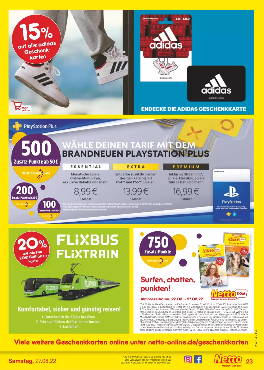 Aktueller Prospekt Netto Marken-Discount - Filial-Angebote - von 22.08 bis 27.08.2022 - strona 23 - produkty: angebot, auto, Bau, deutschlandcard, eis, Germ, LG, Rauch, reis, ring, rwe, Schal, Surf, Ti, tisch, usb, ZTE